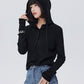 Henley Neck Tight-Knit Hoodie SHN0064