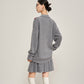 Argyle Knit Tops / Knit Mini Skirt SUY0028