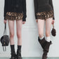 Leopard Print Tiered Shorts SPY0035