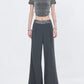 High Waist Sequin Flare Pants ABW0014