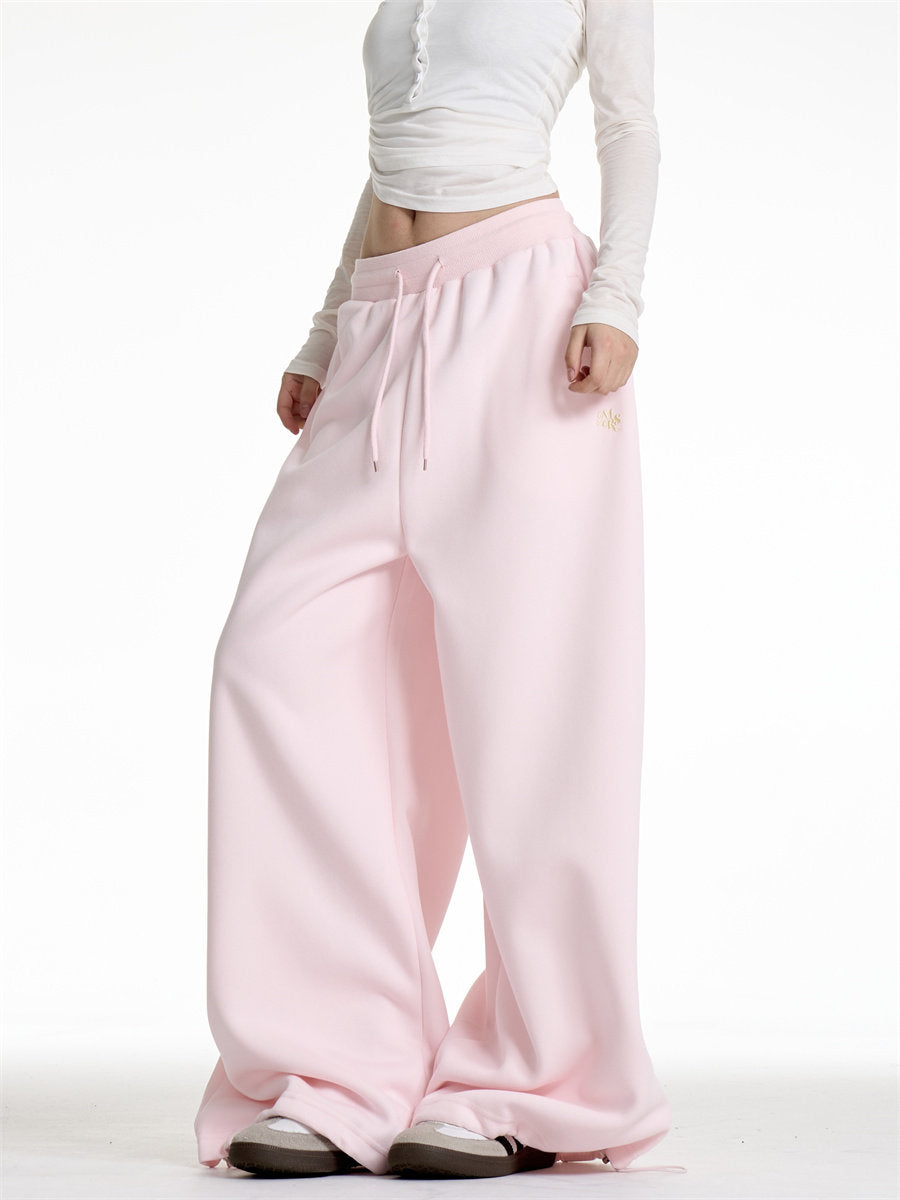 Pink Wide Sweatpants ONP0012