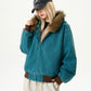 Fur Collar Short Cotton Coat MAD0011