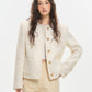 Chunky Tweed Short Jacket KIP0005