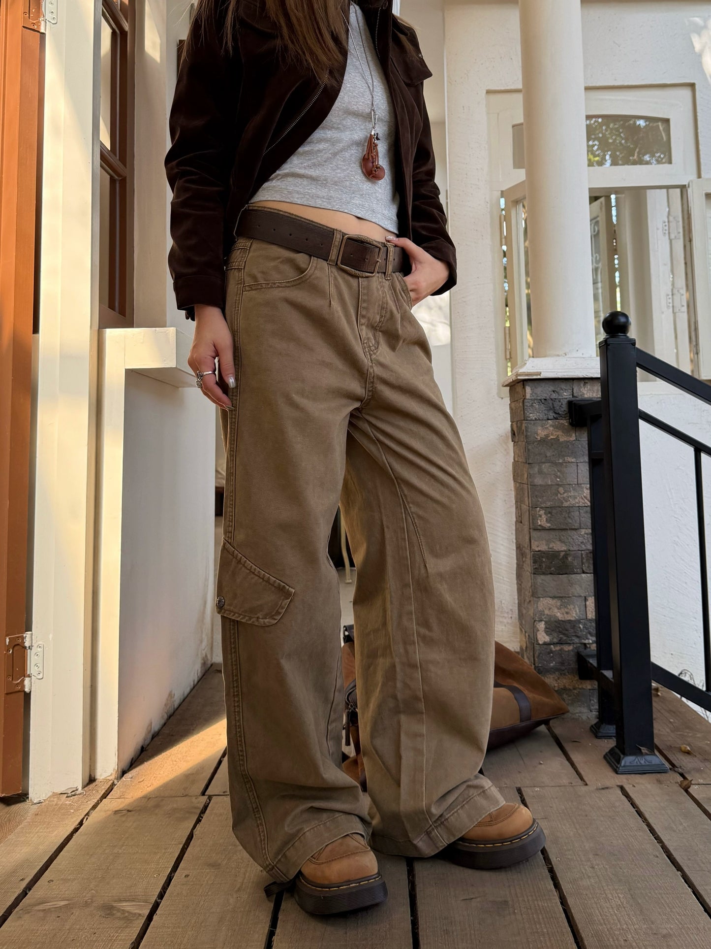 Wide Leg Casual Pants CYE0050