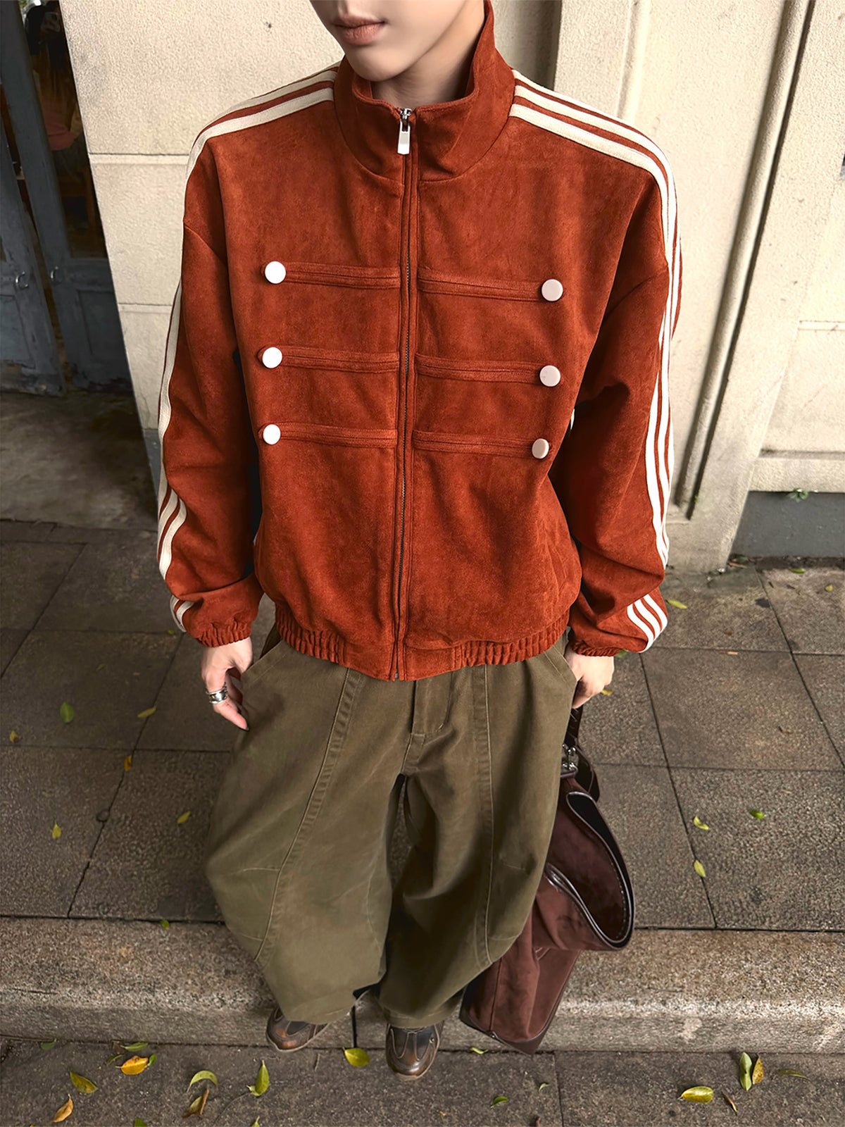 China Button Track Jacket WWP0010