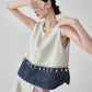 Bejeweled Fringe Sleeveless Top / Half Pants FER0283