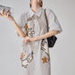 Cat Motif Shirt Dress FER0352