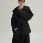 Open Collar Long Coat SRS0414