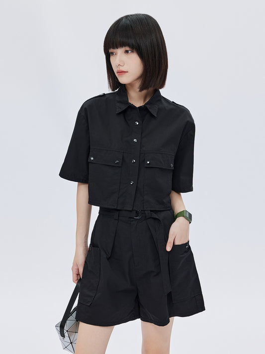 Short Short-Sleeve Shirt SHN0027