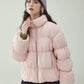 Stand Collar Fluffy Down Jacket AMU0043