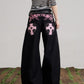 Back Logo Wide Denim Pants ONP0004