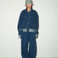 Retro Blue Denim Jacket / Wide Denim Pants MCY0011
