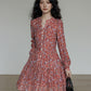 V-Neck Floral Dress VAS0193