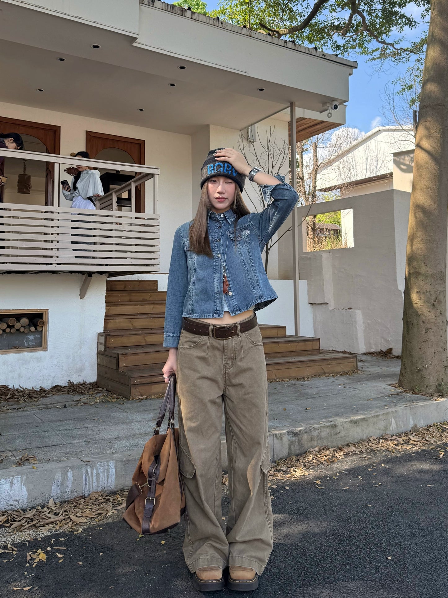 Loose Cargo Pants CYE0083