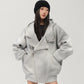Oversized Sweat Zip Hoodie ACS0378