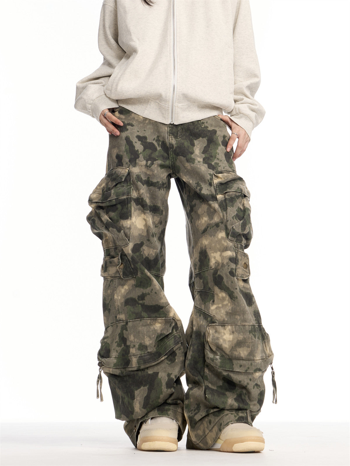 Camouflage Pattern Cargo Pants ONP0009
