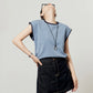 French Sleeve Knit Top LLA0493