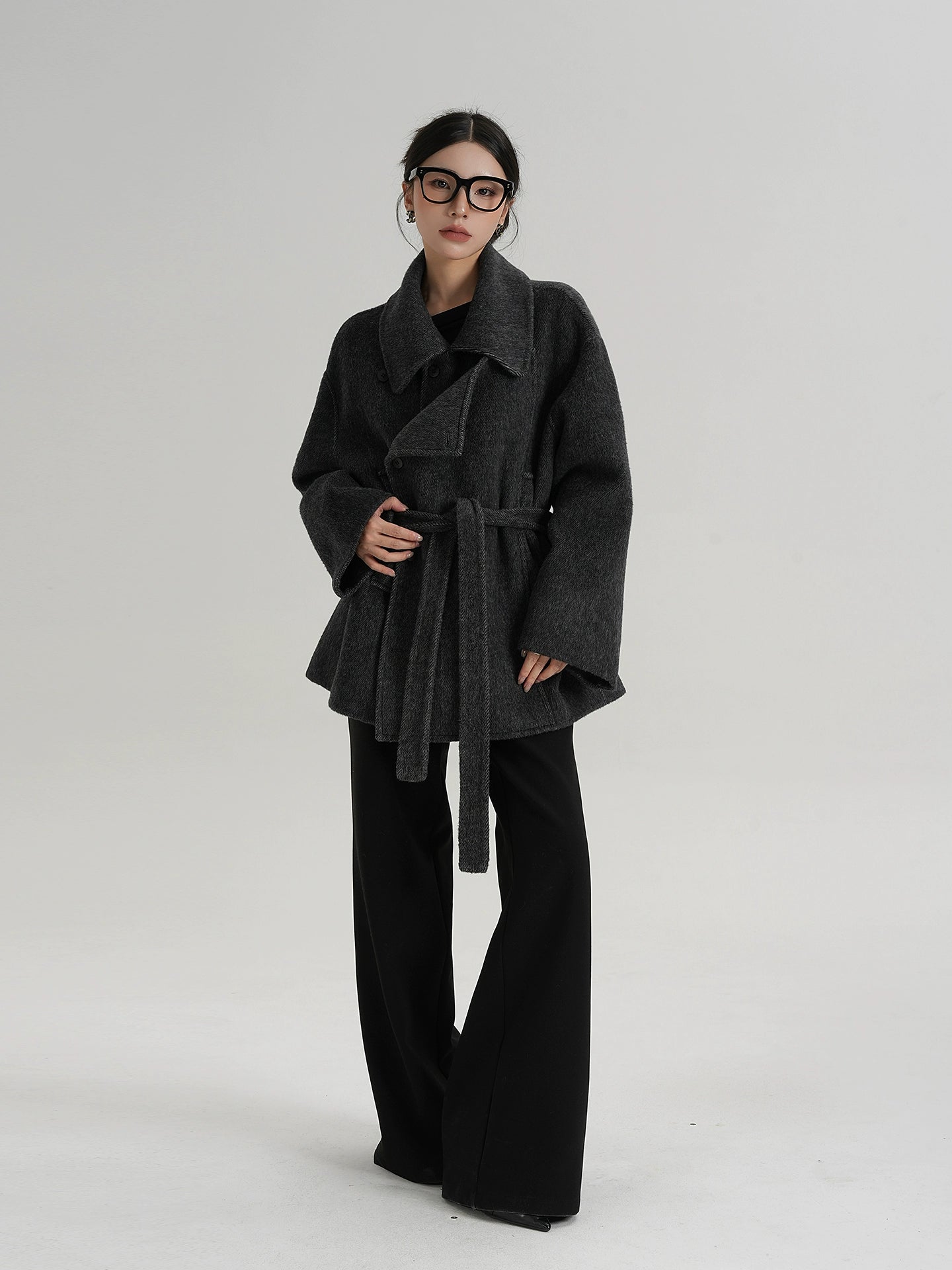 Double Sided Woolen Over Coat SRS0359