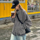 Vintage Washed Zipper Jacket CYE0056