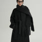 Belt Design Wool Long Coat SRS0322