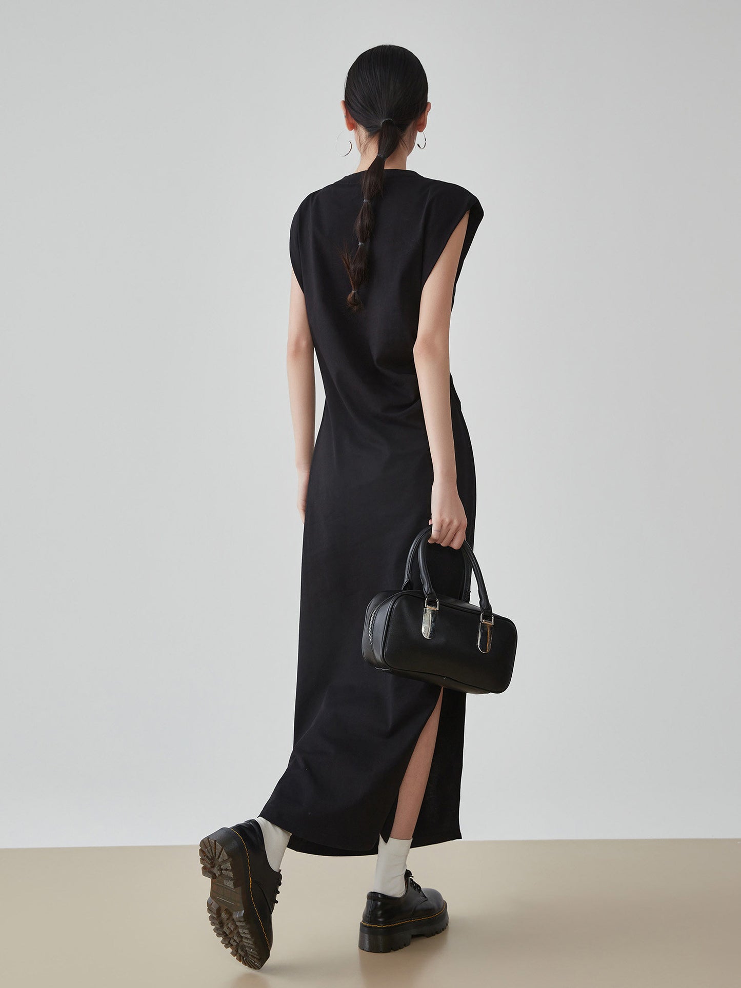 One-Point Logo Long Dress FER0307