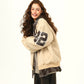 Layered Style Zip Up Hoodie WDZ0036