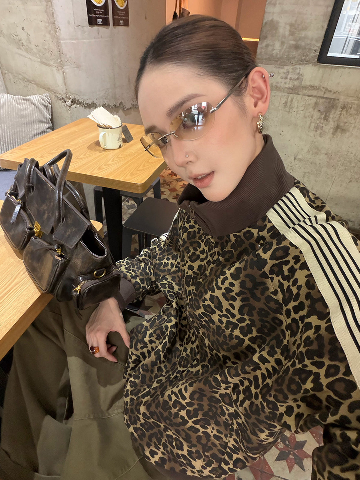 Leopard Track Sideline Jacket WWP0018