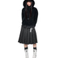 Plaid Patchwork Pleated Skirt EZK0095