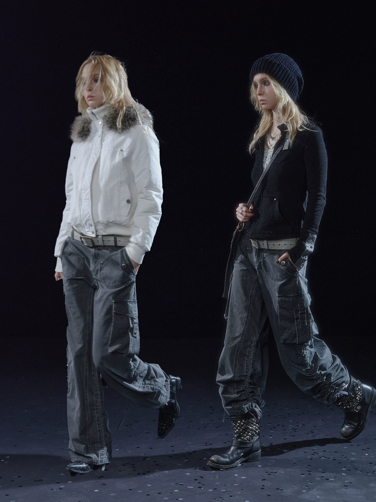 Multi Pocket Washed Cargo Pants WAT0017