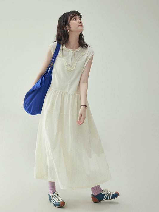 Cotton Long Dress AMU0017