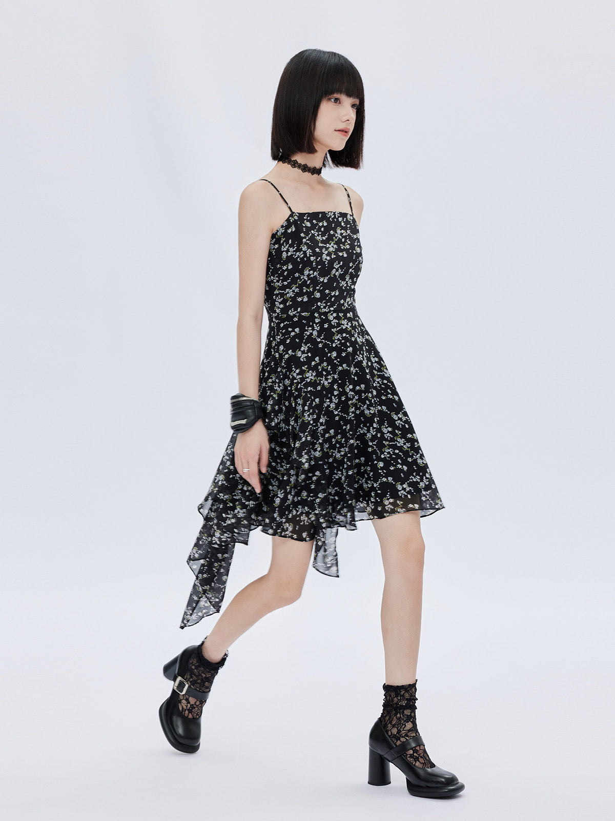 Floral Print Camisole Dress SHN0048