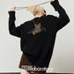Tiger Round-Neck Knit / Leopard Mini Skirt LLA0633