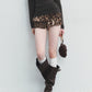 Leopard Print Tiered Shorts SPY0035