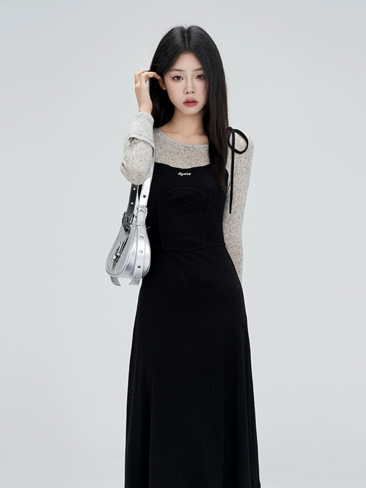 Layered-Style Camisole Dress WDB0023