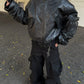 Vintage Washed Leather Jacket FLG0001