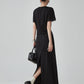 Heart Bijou Sleeve Lace Long Dress FER0162