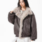 Fur Collar Suede Jacket BWA0002