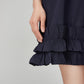 Bow-tie Hem Frill Mini Dress FER0103