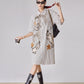Cat Motif Shirt Dress FER0352