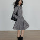 Long-Sleeve Shirt Flare Dress VAS0157