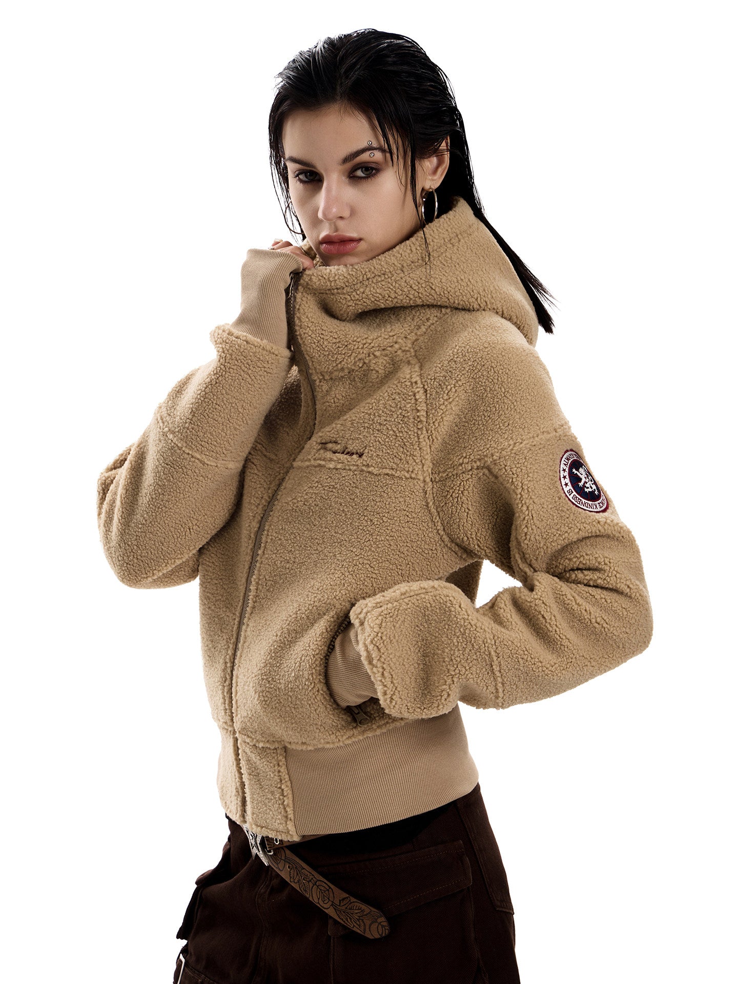 Retro Lambswool Short Jacket ZTS0025