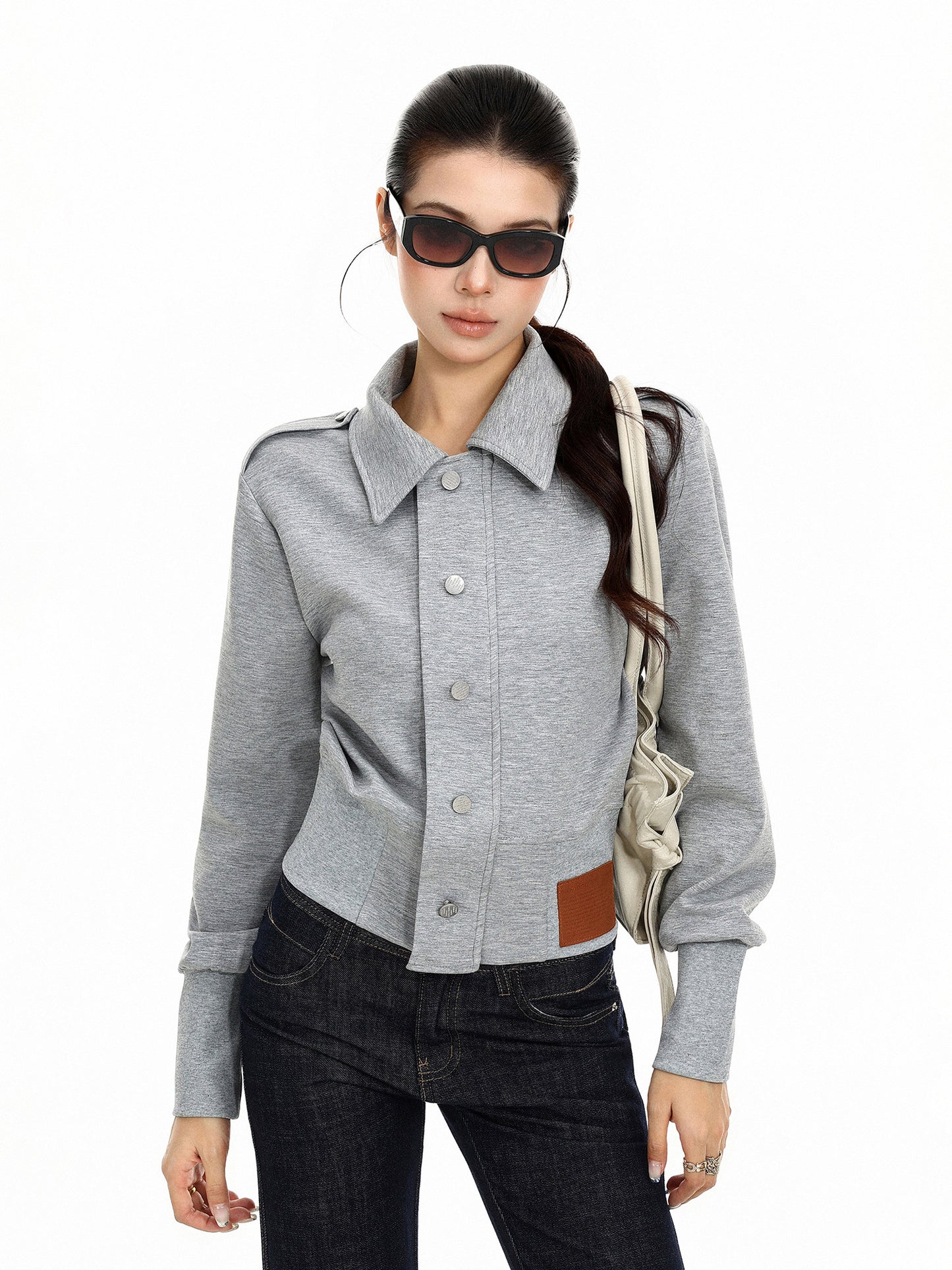 Polo Collar Short Jacket BGS0057