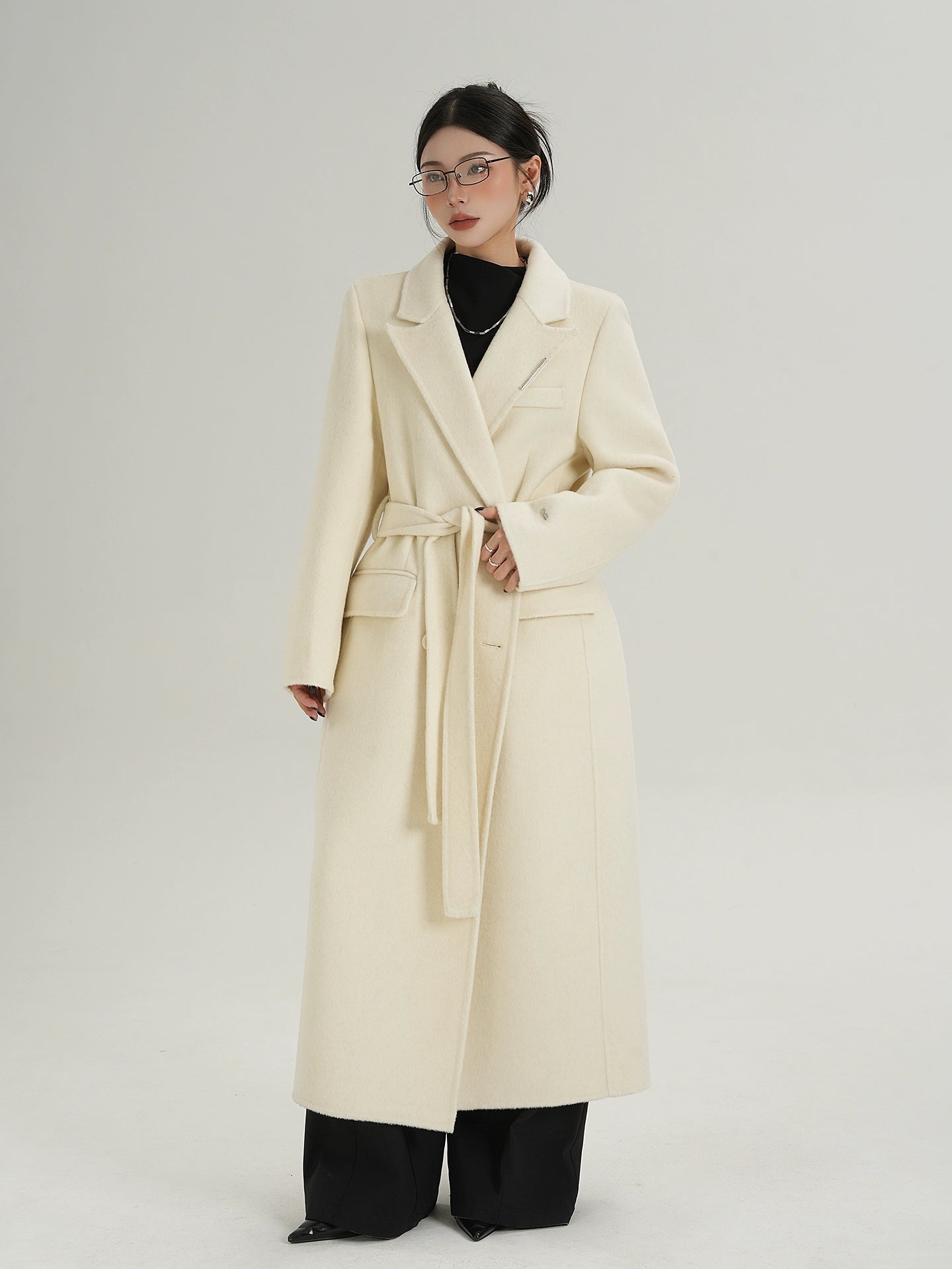 Mode Wool Long Coat SRS0404