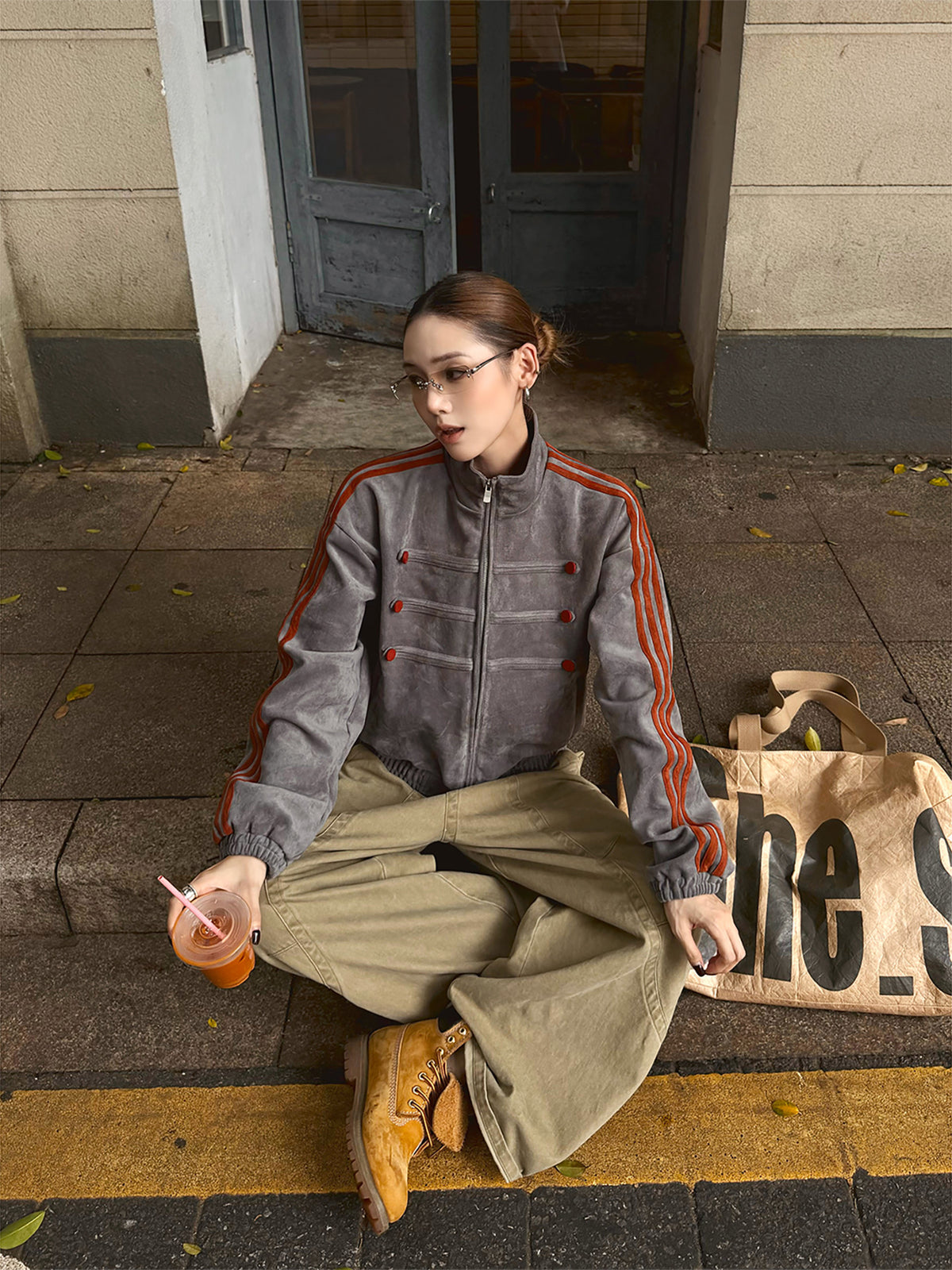 China Button Track Jacket WWP0010
