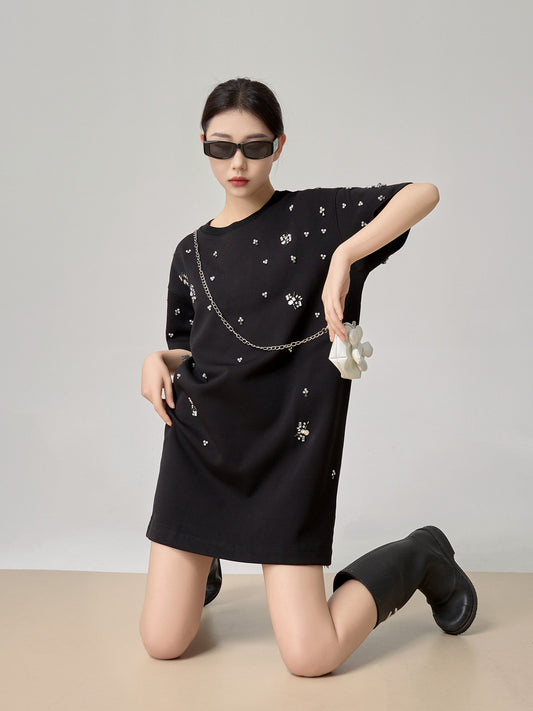 Bijou T-shirt Mini Dress FER0119