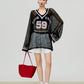 See-Through Mesh Pullover FER0253