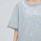 Headphone Print Short-Sleeve T-Shirt FER0168