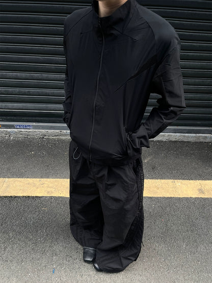 Stand Collar Slim Jacket FLG0013
