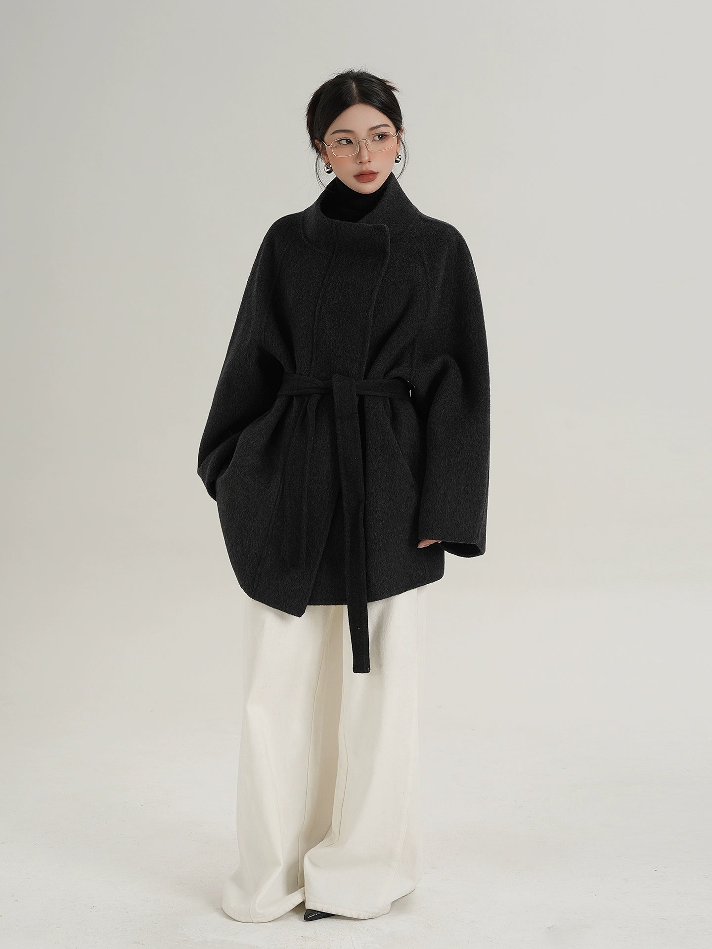 Wool Mid-Length Coat SRS0398