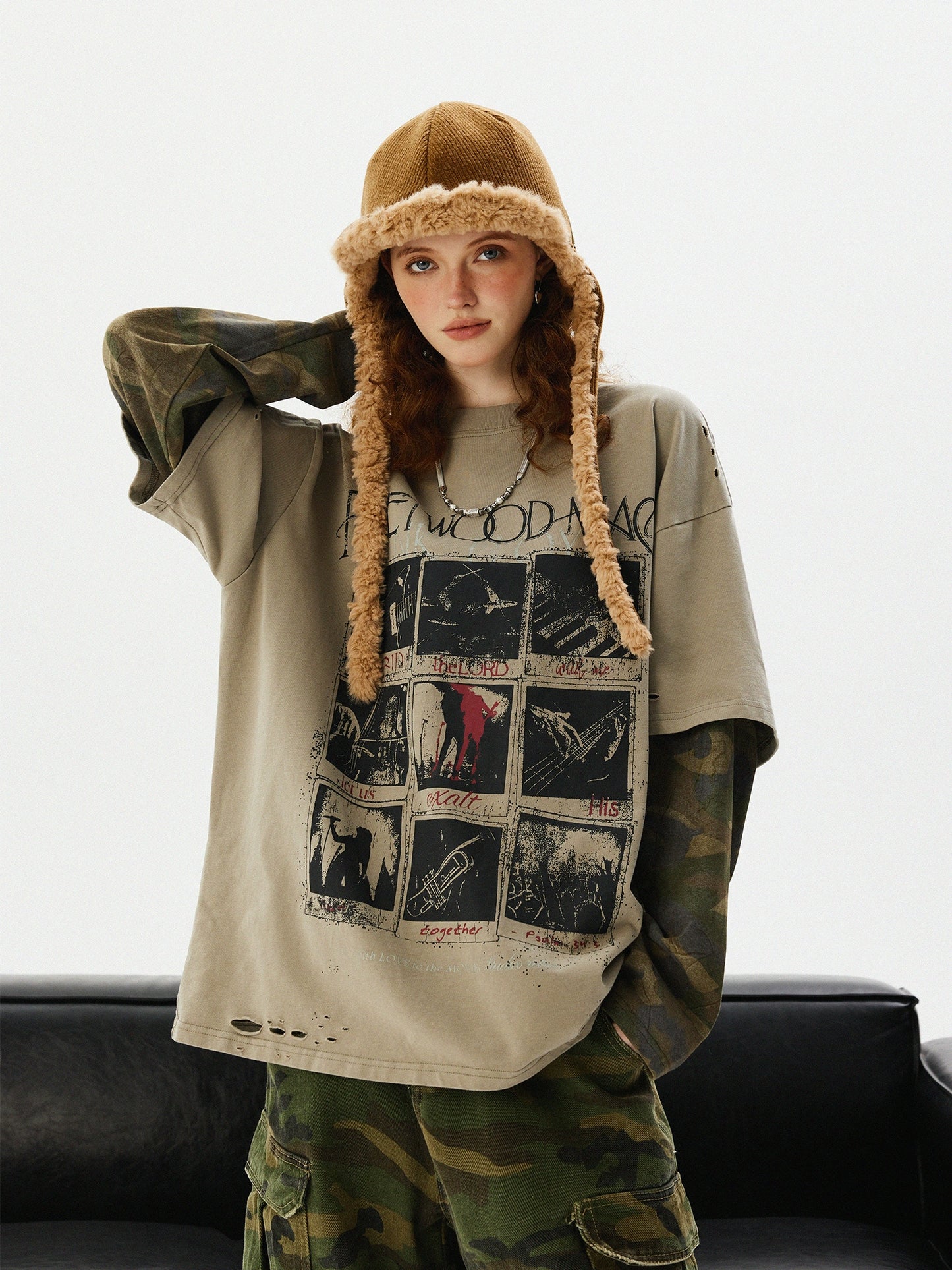 Street Design Long Sleeve T-Shirt HGX0045